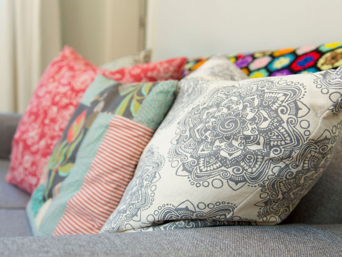 Colorful pillows